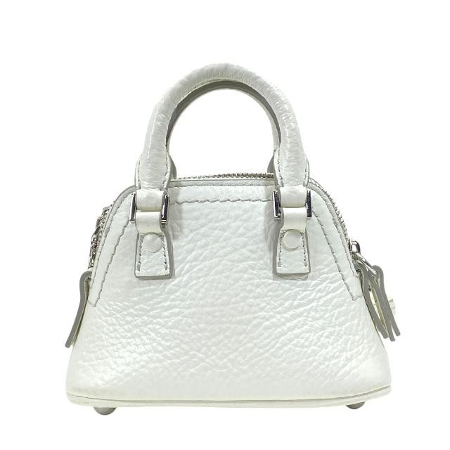 ハンドバッグ Maison Margiela 5AC Baby SB3WG0025 P4455 H9677 Chain Crossbo Maison Margiela 5AC Baby Shoulder Bag Leather White Chain