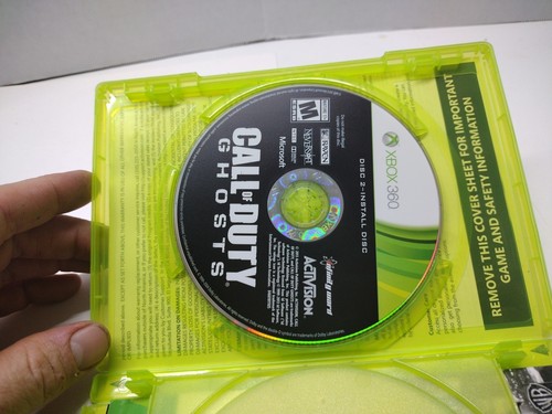 Xbox 360 Call Of Duty Ghost Game Complete Cib - Picture 7 of 9