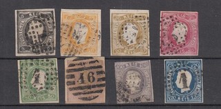 Portugal 1866 1867 8 stamps