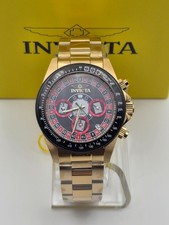 Invicta Speedway Casino Royale Roulette 39.5mm Men's Watch Gold Tone 44644