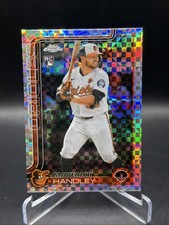Maverick Handley 2025 Topps Chrome Update X-fractor RC #USC58 Baltimore Orioles