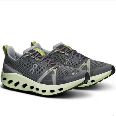 On Running Cloudsurfer Trail Shoes 'Iron Lima' 3ME10112463 Men's Size 10.5 NBY