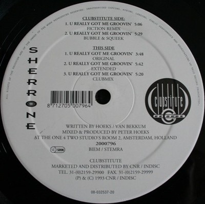 Sherrone - U Really Got Me Groovin' (12'')