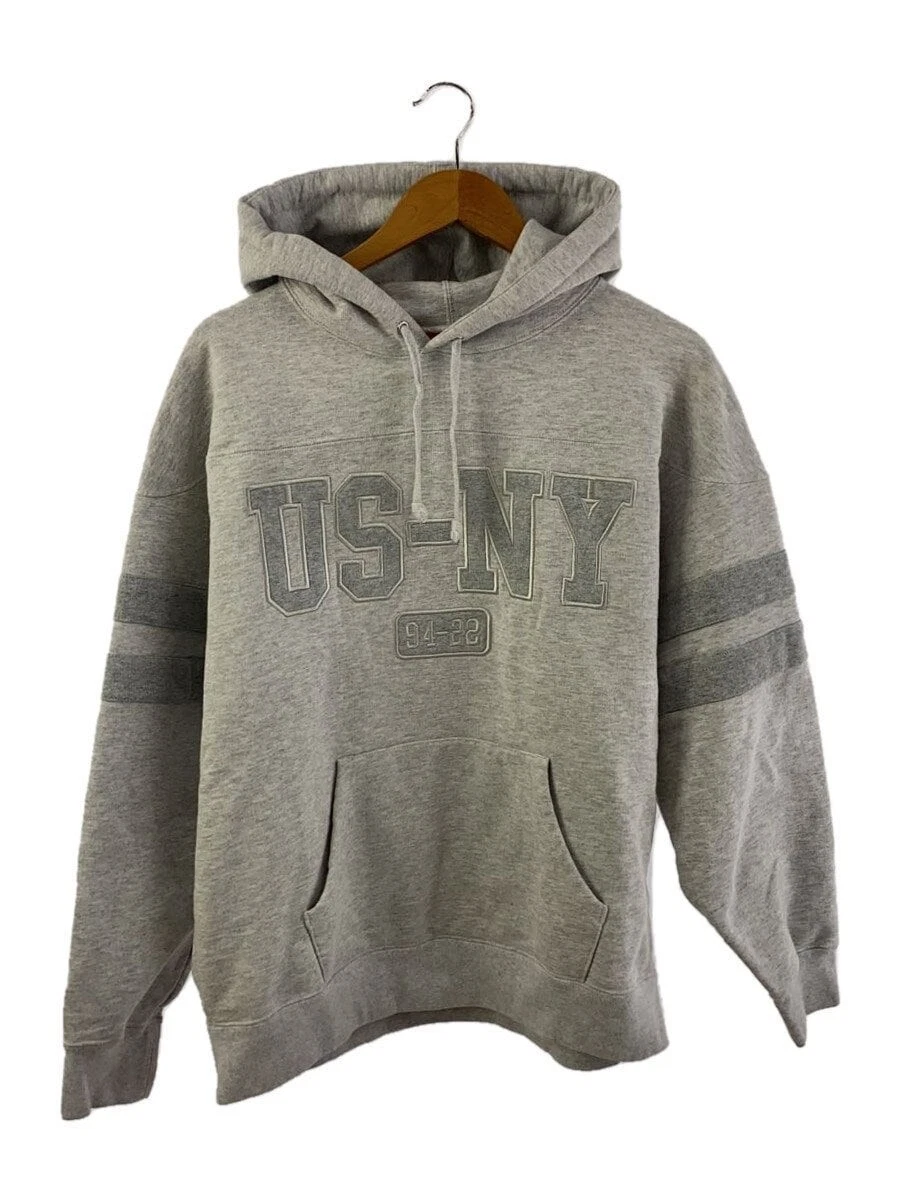 Sweat à capuche Supreme gris S occasion