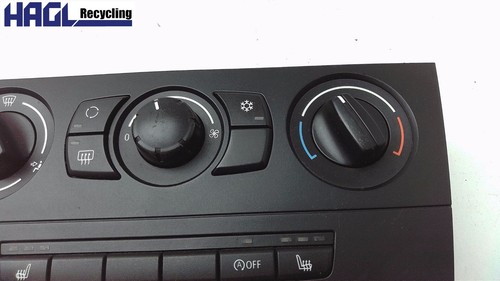 Levier De L'Appareil Chauffage M Barrette Contacteurs 64119168116 BMW 118d FAP - Photo 3/6