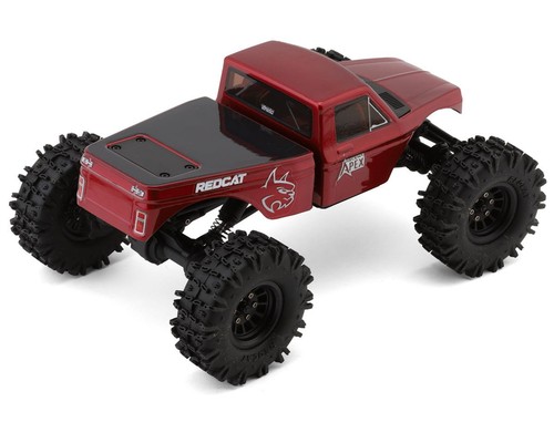 Redcat Ascent-18 Red Apex 1/18 4WD RTR Brushless Rock Crawler w/2.4GHz Radio - Picture 2 of 3