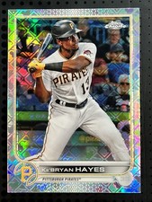Ke'Bryan Hayes 2022 Topps Chrome Logofractor Edition #38 Pittsburgh Pirates