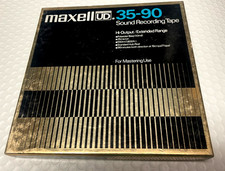 Maxell UD 35-90 Used Reel to Reel Tape 1800 ft Ultra Dynamic 1/4  