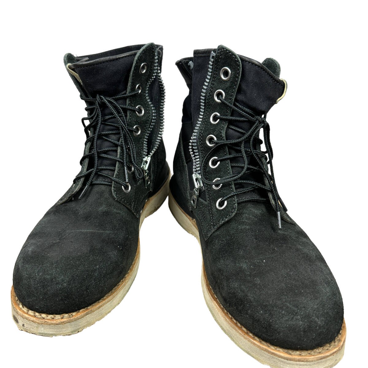 Visvim 7 Hole Folk Boots Black M10 | eBay Visvim 7 Hole Folk Boots Black M10 | eBay