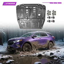 Front Skid Plate For Chevrolet Equinox 2022-2024 Underbody Engine Splash Shield