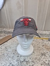 Chicago Bulls New Era 9TWENTY Adjustable Cap Hat Gray Red NBA Basketball Fan