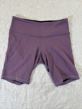 Lululemon Womens Bike Shorts Purple Size 4 RE...