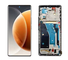Original AMOLED Display LCD Screen Touch Digitizer Frame For Tecno Camon 30S Pro