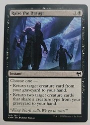 Raise the Draugr 105/285 Kaldheim Common MTG