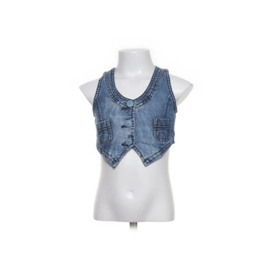 Dopo Dopo Girls, Jeansweste, Größe: 116, Blau, Baumwolle, Denim, Mädchen #U1l