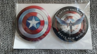 Captain America Abzeichen Set