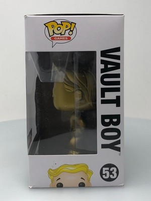 Funko Pop Fallout Vault Boy Gold 53
