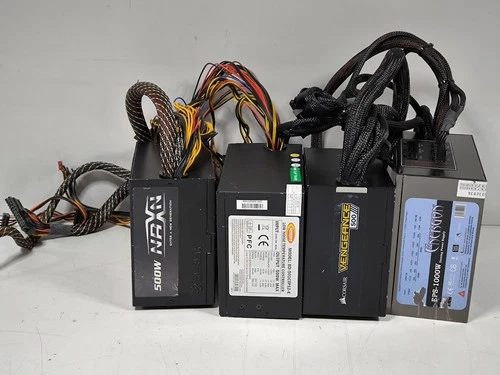 Viel 4 Stromversorgungen - Energon, Corsair, Sempre, Enermax, für Teile