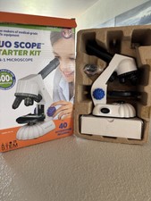 Ju Scope 4-in-1 Microscope Starter Kit with 4...