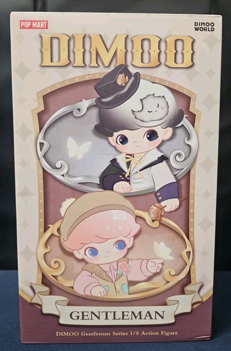 Pop Mart DIMOO Gentleman Series 1/8 Action Figure Sealed RARE AUTHENTIC 