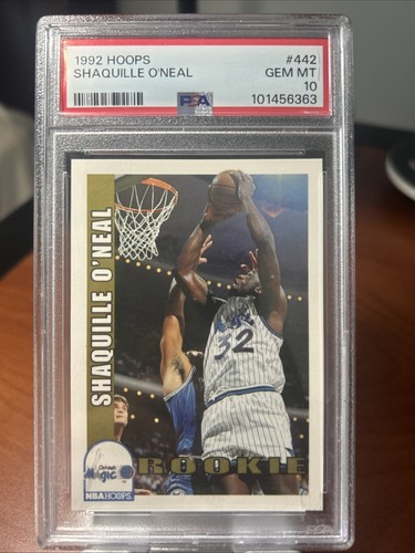 Shaquille O'Neal #442 1992 Hoops card