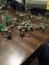 VTG Tim-Mee Toy Soldier Lot of 14 Plus some others