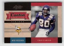 Cris Carter #21 2011 Panini Absolute Canton Absolutes Vikings