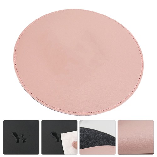 1pc Round Computer Laptop Mouse Pad Mouse Mat Decoration Computer Accessory - 第 1/12 張圖片