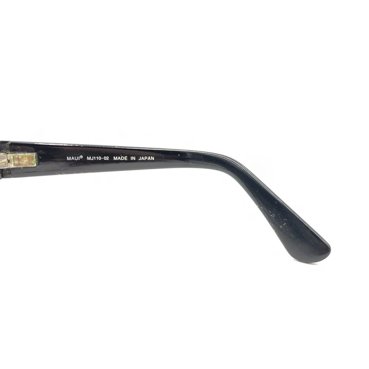 Maui Jim MJ 110-02 Black Wrap Sunglasses Frames 61-18 127