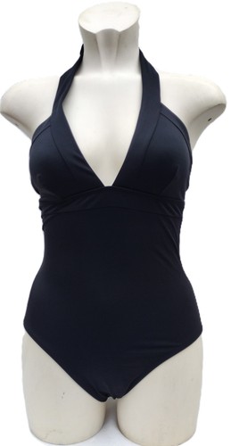 BODEN Ithaca Swimsuit Halter Neck Blue Blk Swim Size 6 8 10 12 14 16 22 Reg Long - Picture 22 of 29