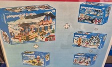 Playmobil Sonderset 9280 Skihütte + 9281 + 9282 + 9283 + 9285 NEU ohne Karton