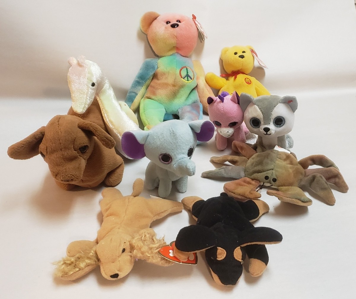 Ty Beanie Babies ぬいぐるみ 10個 TY TEENIE BEANIE BABIES BABY Plush Beanbag Doll Collection LOT of