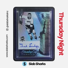 2010 UPPER DECK THE CUP #SC-TL TED LINDSAY STANLEY CUP SIGNATURES AUTO 50/50