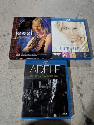 Blu Ray Blu-ray Britney Spears  Femme Fatale Adele Love Royal Albert Jewel Story