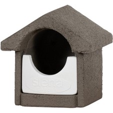 SIENA GARDEN Nistkasten HOLZBETON grau 23 x 22 x 20 cm Kiefer/Fichte FSC® 100%