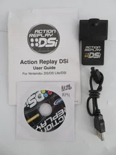 OEM Action Replay DSI (Nintendo DSI) Cheat Codes Cart + Disc - - TESTED & WORKS