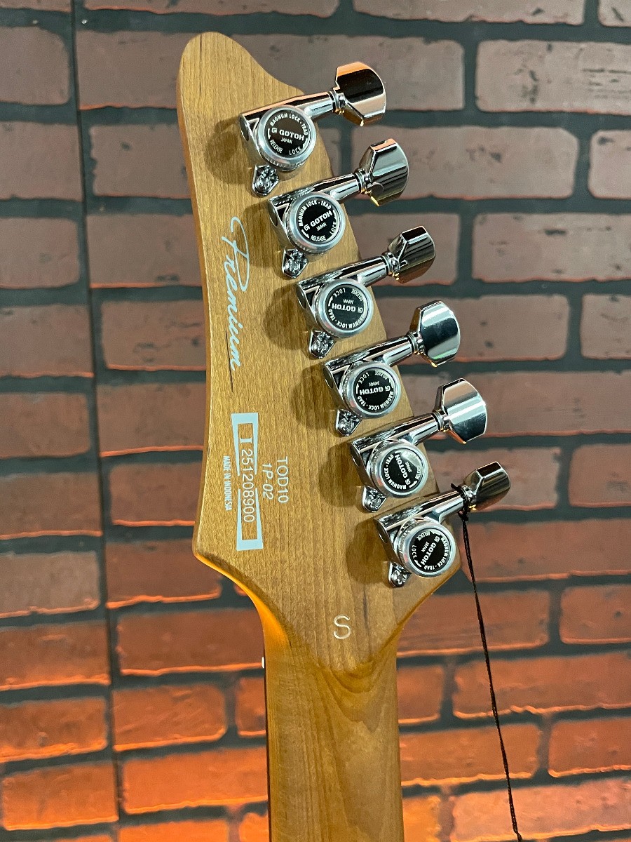 Ibanez TOD10 Tim Henson Signature Electric Guitar - Classic Silver