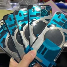 For iPhone 15 Pro Max 15 Plus Back Glass Replacement Big Cam Hole Rear Cover Lot