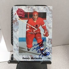 1991 Classic Draft Picks Sandy McCarthy Rookie Auto RC
