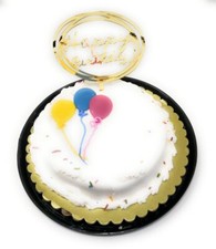 Happy Birthday Cake Topper Acrylic First Birthday Party Decoration, Favorite...