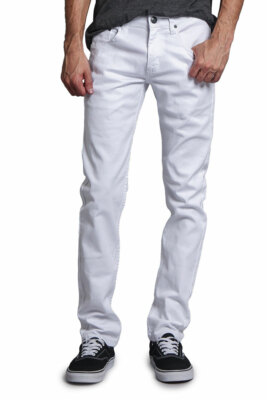 Victorious Men's Spandex Color Skinny Jeans Stretch Colored Pants   DL937-PART-3