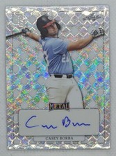 2022 LEAF METAL PERFECT GAME NATIONAL SHOWCASE CASEY BORBA 1/9 AUTO 