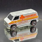 Hot Wheels Redline Supervan Paramedic Ambulance - White - Hong Kong - 1974