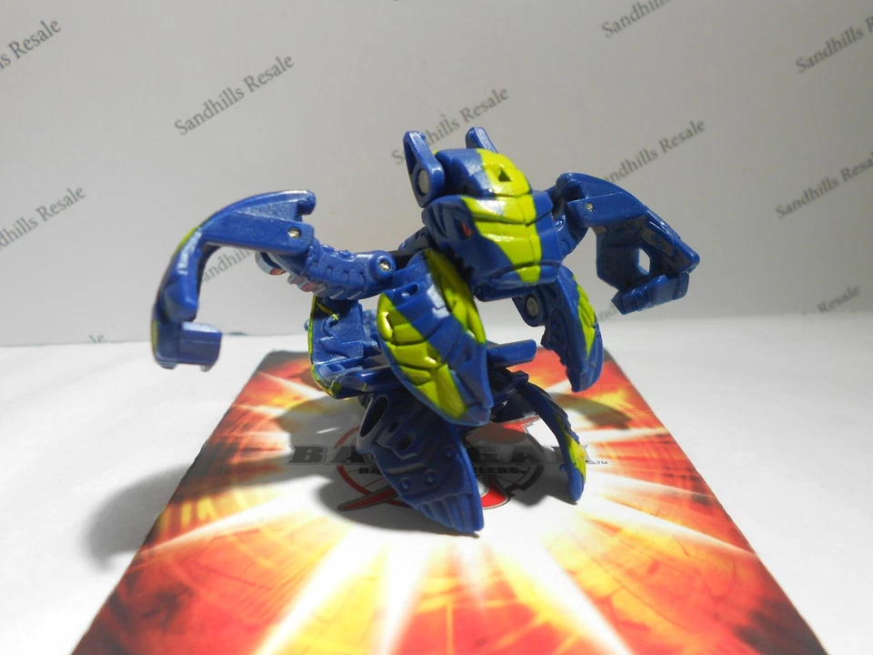 Bakugan Horridian Blue Yellow Mechtanium Surge Baku Cyclone 1020G - Image 3 of 4