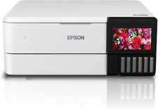 New Epson EcoTank ET-8500 Wireless All-in-One Colour Printer + inks + Warranty