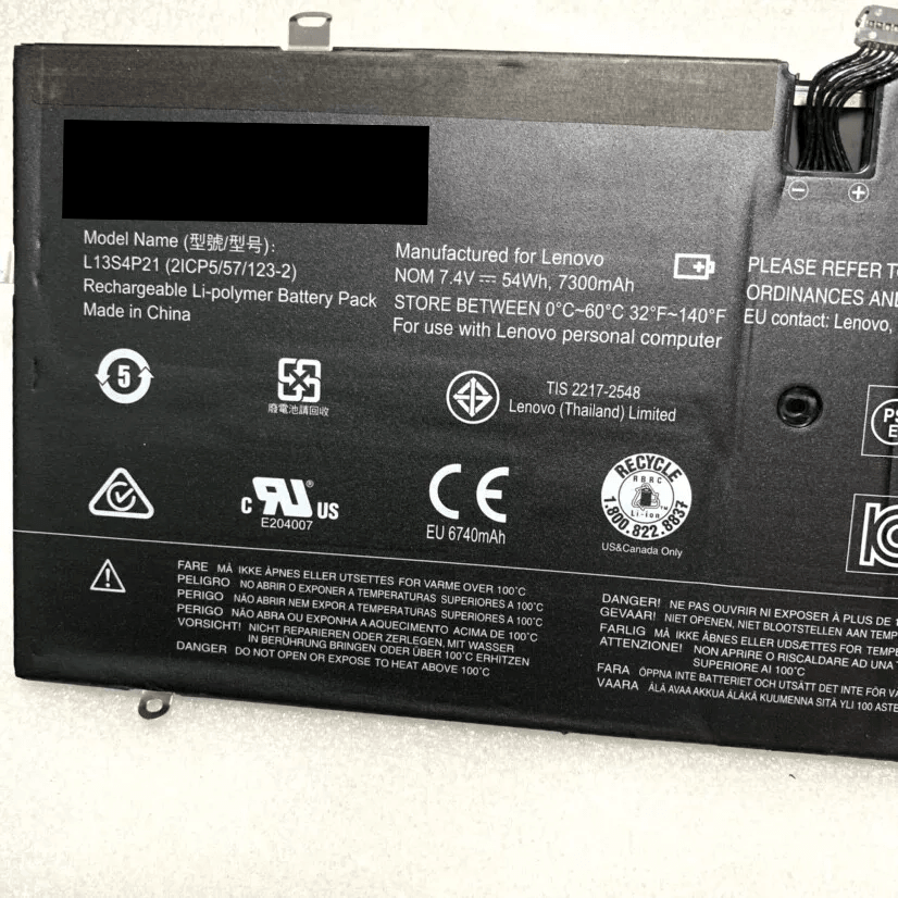 Original L12M4P21 L13S4P21 Battery For Lenovo IdeaPad Yoga 2 Pro