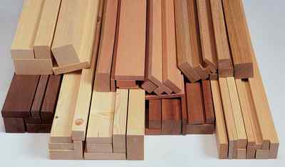 Listelli In Legno Per Fucile Sub Arbalete - Tulipier 15x35x1500 Mm | Vari Legni Naturali