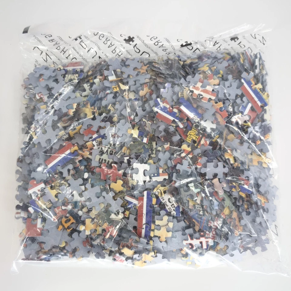 Eurographics World War I & II Vintage Posters 1000 Piece Jigsaw Puzzle -New READ - Image 3 of 4