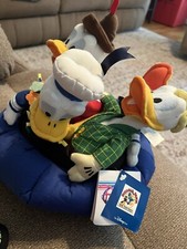 Disney Donald Duck 65th Anniversary Bean Bag Set Tags