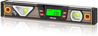 PREXISO Digital Level 11.5'' Angle Slope 360° Electronic Bubble Inclinometer NEW